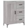 Highboard Grey Sonoma - Stylish Storage Solution | Hipo Market