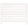 Radiator Cover White 108.5x19x84 cm - Solid Pine Wood