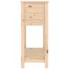 Solid Wood Pine Planter with Shelf - 82.5x34.5x81 cm