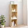 Book CabinetTV Cabinet Sonoma Oak 36x30x114 cm Engineered Wood Colour sonoma oak Size 36 x 30 x 114 cm Quantity in Package 1 