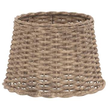 Stylish Brown Wicker Lamp Shade Ø40x26 cm | Hipomarket UK