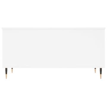 Stylish White Coffee Table - 90x44.5x45 cm | HipoMarket