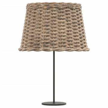 Stylish Brown Wicker Lamp Shade Ø40x26 cm | Hipomarket UK