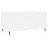 Stylish White Coffee Table - 90x44.5x45 cm | HipoMarket