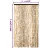 Insect Curtain Beige 118x220 cm Chenille | Hipomarket