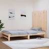 Wall Headboard 108x3x90 cm Solid Wood Pine Colour natural Size 108 x 90 cm Quantity in Package 1 