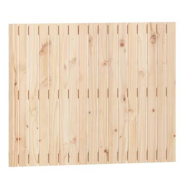 Elegant Solid Wood Pine Wall Headboard - 108x3x90 cm