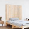 Elegant Solid Wood Pine Wall Headboard - 108x3x90 cm