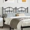 Metal Headboard Black 150 cm Colour black Size 150 cm Quantity in Package 1 