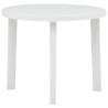 Garden Table White 89 cm Plastic Colour white Quantity in Package 1 