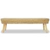 Hall Bench 160x35 cm Natural Rattan - Rustic Charm