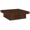 Elegant Brown Oak Coffee Table - 90x90 cm | Hipomarket