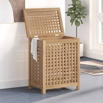 Wash Bin 50x35x60 cm - Solid Teak Wood Storage Solution