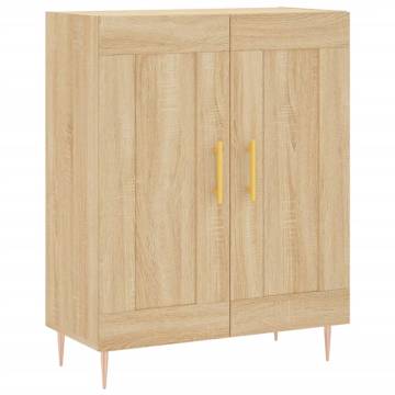 Stylish Highboard Sonoma Oak - 69.5x34x180 cm | HipoMarket