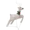 Reindeer & Sleigh Christmas Decoration | 100 LEDs Outdoor Gold