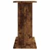 Aquarium Stand Smoked Oak - 60x30x60 cm Engineered Wood