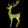 XXL Acrylic Christmas Reindeers - 250 LED Warm White - 3 pcs