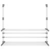 Drying Rack for Balcony - 89x25x(60-95) cm Aluminium