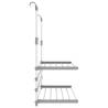 Drying Rack for Balcony - 89x25x(60-95) cm Aluminium