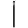 Outdoor Floor Lamps 3pcs Black - Stylish & Durable Lighting