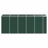 Garden Shed Green 191x470x198 cm | Durable Galvanised Steel