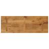 Rectangular Mango Wood Table Top 160x50 cm - Rustic Charm