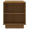 TV Cabinet Honey Brown - Solid Pine Wood 110x35x40.5 cm