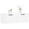 White Wall Cabinet 100x36.5cm - Stylish Storage Solution