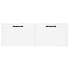 White Wall Cabinet 100x36.5cm - Stylish Storage Solution