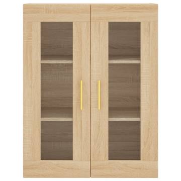 Highboard Sonoma Oak 69.5x34x180 cm - Stylish Engineered Wood