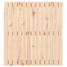 Elegant Solid Wood Pine Wall Headboard - 82.5x3x90 cm