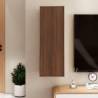 TV Cabinet Brown Oak 30.5x30x90 cm Engineered Wood Colour brown oak Quantity in Package 1 Height 90 cm 