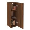 Modern Brown Oak TV Cabinet - Stylish Engineered Wood - 30.5x30x90 cm