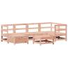 7 Piece Garden Sofa Set - Solid Douglas Fir | HipoMarket