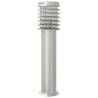 Outdoor Floor Lamp Silver 60 cm Stainless Steel - Hipomarket