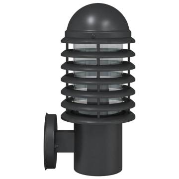 Outdoor Wall Light - Black Stainless Steel | Hipomarket