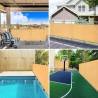 Privacy Net Sand 1.5x50m | Durable HDPE Garden Screen