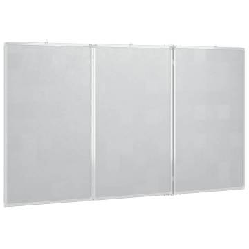 Foldable Magnetic Whiteboard 180x100 cm - Aluminium Frame | HipoMarket