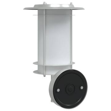 Outdoor Wall Light - Silver Stainless Steel | Hipomarket