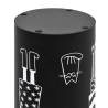 Stylish Black Steel Umbrella Stand for Women | HipoMarket