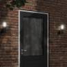 Outdoor Wall Lights 2pcs in Black Stainless Steel | HipoMarket