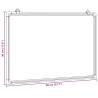 Magnetic Whiteboard 40x30 cm - Aluminium Frame | HipoMarket