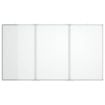 Foldable Magnetic Whiteboard 150x100 cm | Aluminium Frame