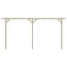 Garden Pergola 410x40x203 cm - Durable Wooden Structure