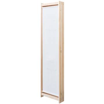 3-Panel Cream Room Divider - Stylish & Versatile Partition