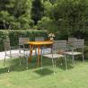 7 Piece Garden Dining Set Anthracite Colour anthracite Size 150 cm table length Number of 6 