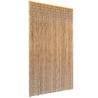 Insect Door Curtain Bamboo 120x220 cm Colour brown Size 120 x 220 cm 