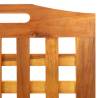 4-Panel Room Divider - Solid Acacia Wood 161x2x170 cm