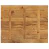 Solid Wood Mango Table Top 90x80x3.8 cm | HipoMarket