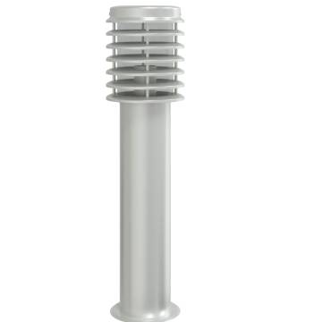 Outdoor Floor Lamps with Outlet - Stainless Steel (3pcs, 60cm)